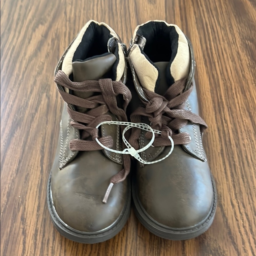 Brown Kids Boots